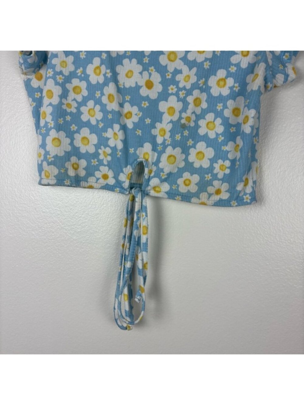 Crop Top in Blue/White - Picture 2 of 3